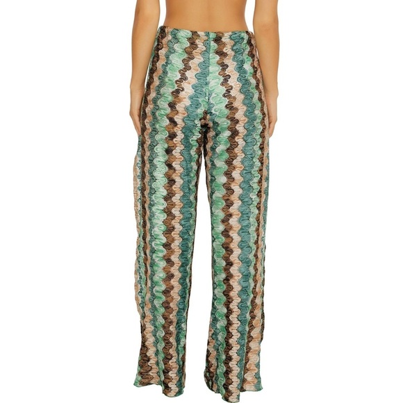 BECCA crochet slit beach coverup pants. - Picture 4 of 5